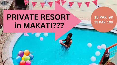 private resort makati